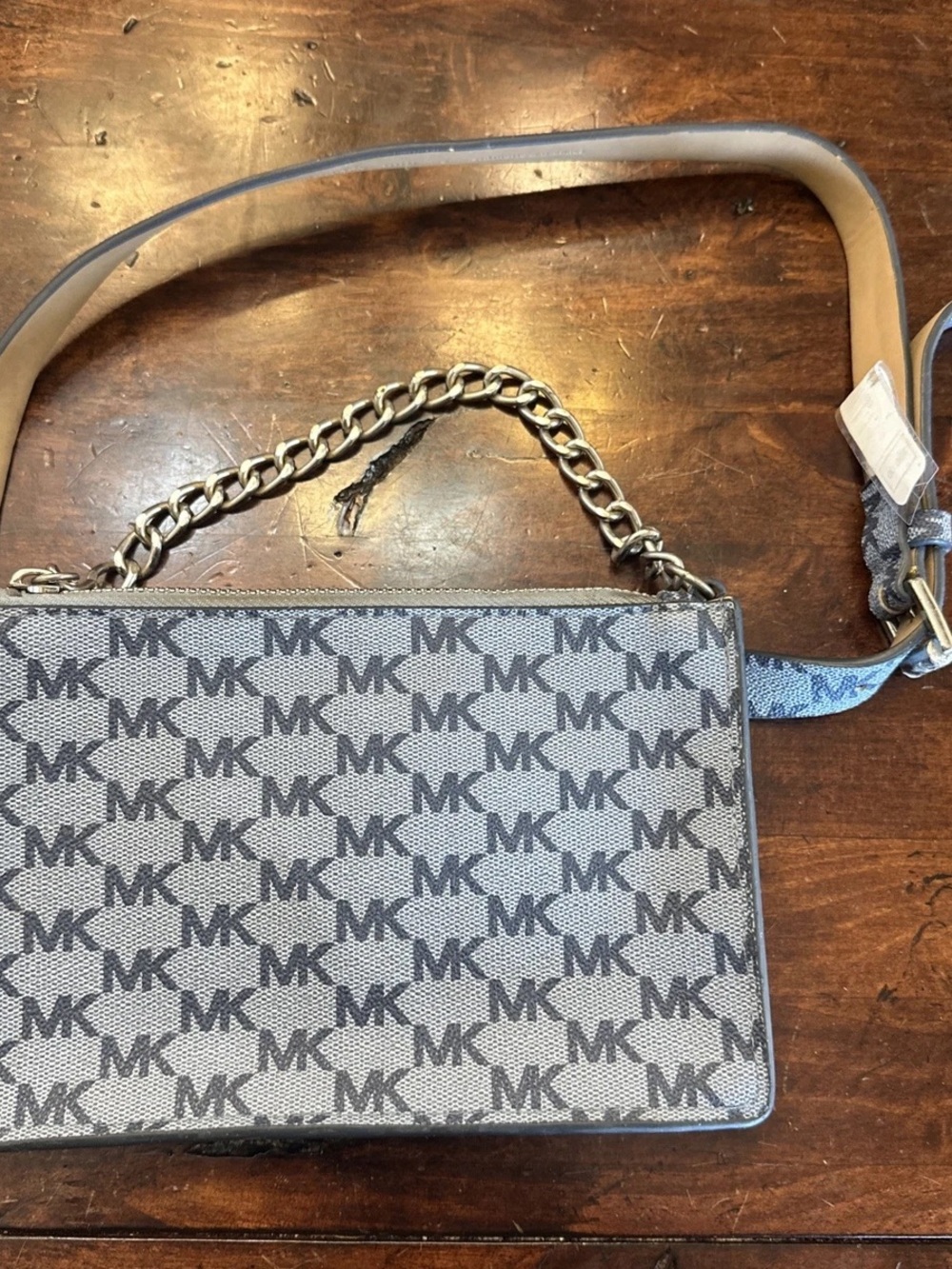 Michael Kors Gray belt bag